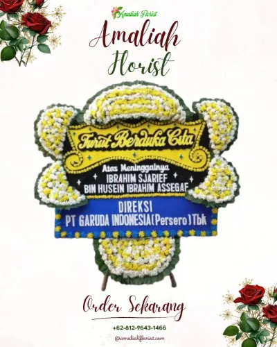 Papan Bunga Duka di Banyuroto